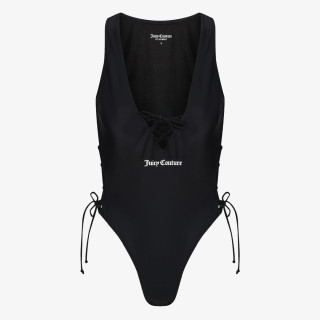 JUICY COUTURE Jednodijelni kupaći kostim ONE PIECE SWIMSUIT WITH LATTICE DETAIL 
