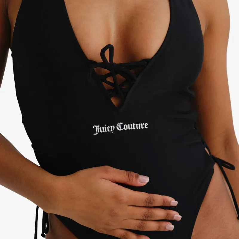 JUICY COUTURE Jednodijelni kupaći kostim ONE PIECE SWIMSUIT WITH LATTICE DETAIL 