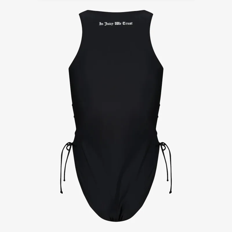 JUICY COUTURE Jednodijelni kupaći kostim ONE PIECE SWIMSUIT WITH LATTICE DETAIL 