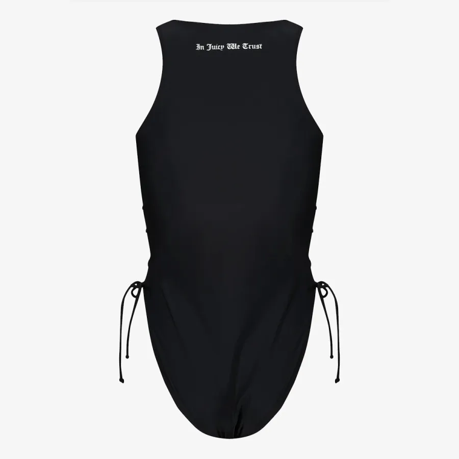 JUICY COUTURE Jednodijelni kupaći kostim ONE PIECE SWIMSUIT WITH LATTICE DETAIL 