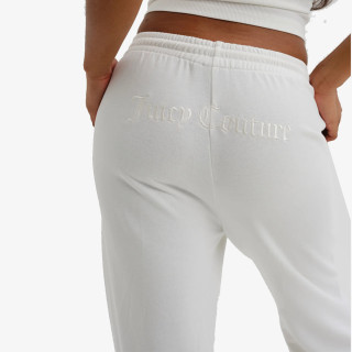 JUICY COUTURE Donji dio trenerke COSY FLEECE LOOSE FITTED WIDE LEG PANT 