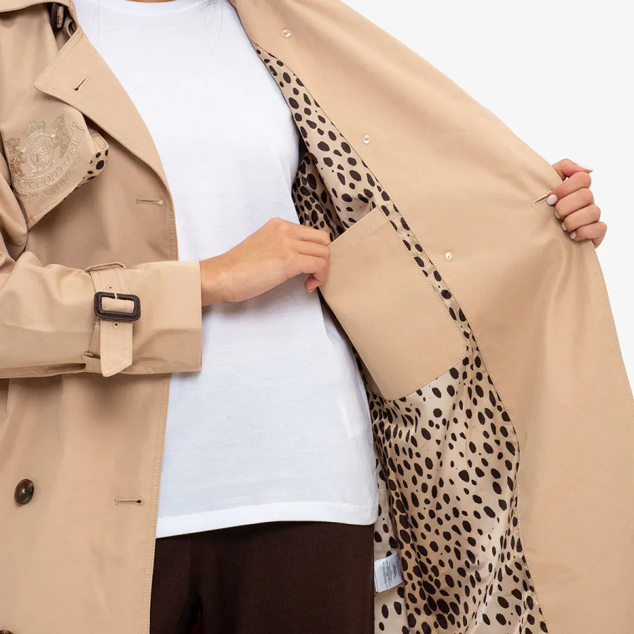Juicy Couture Jakna TWILL TRENCH 