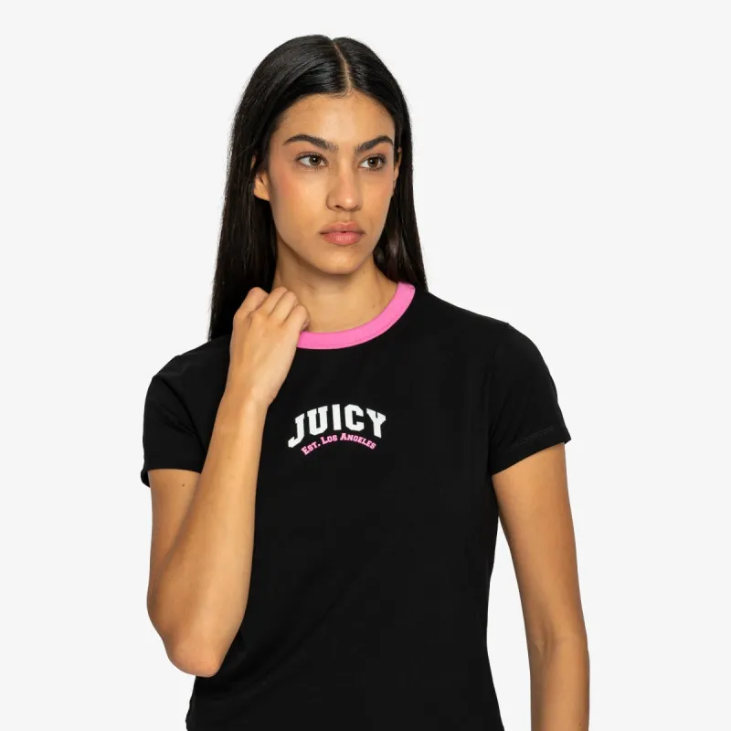 Juicy Couture Majica COLLEGIATE RING 