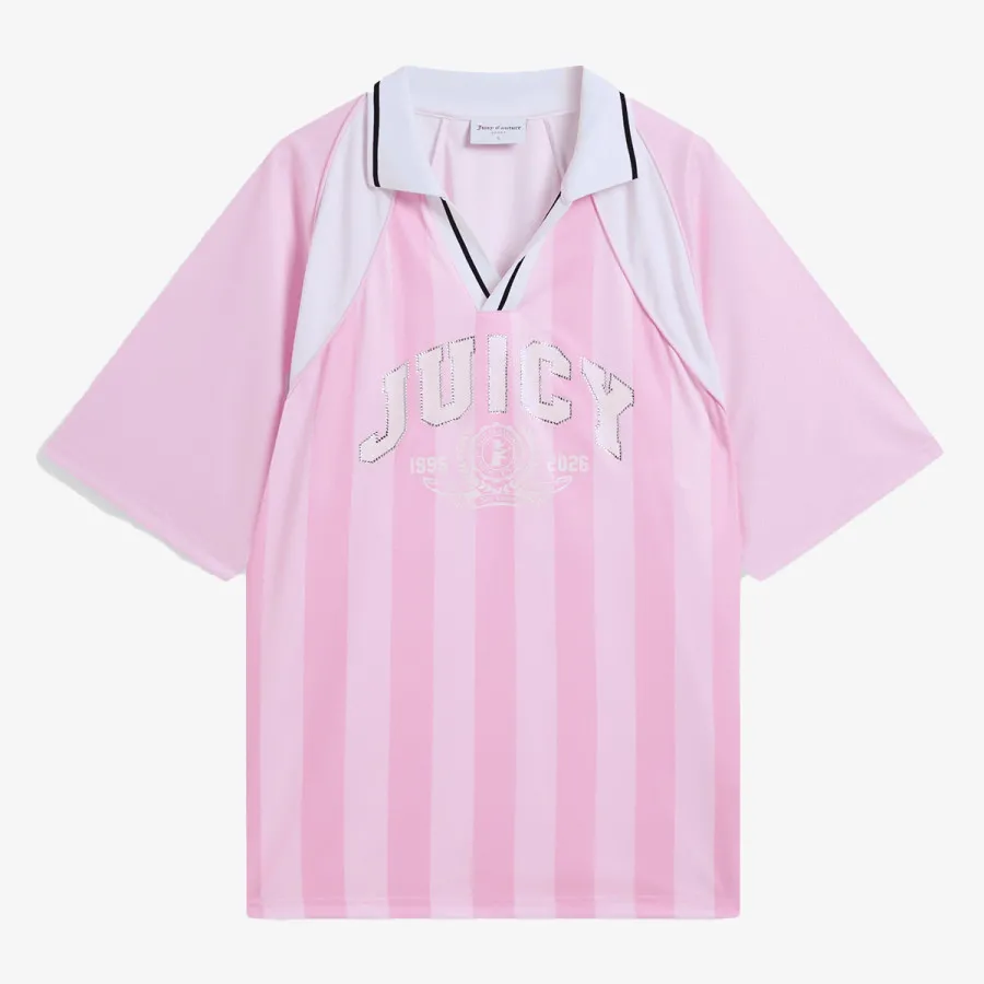Juicy Couture Majica JUICY FOOTBALL POLO 