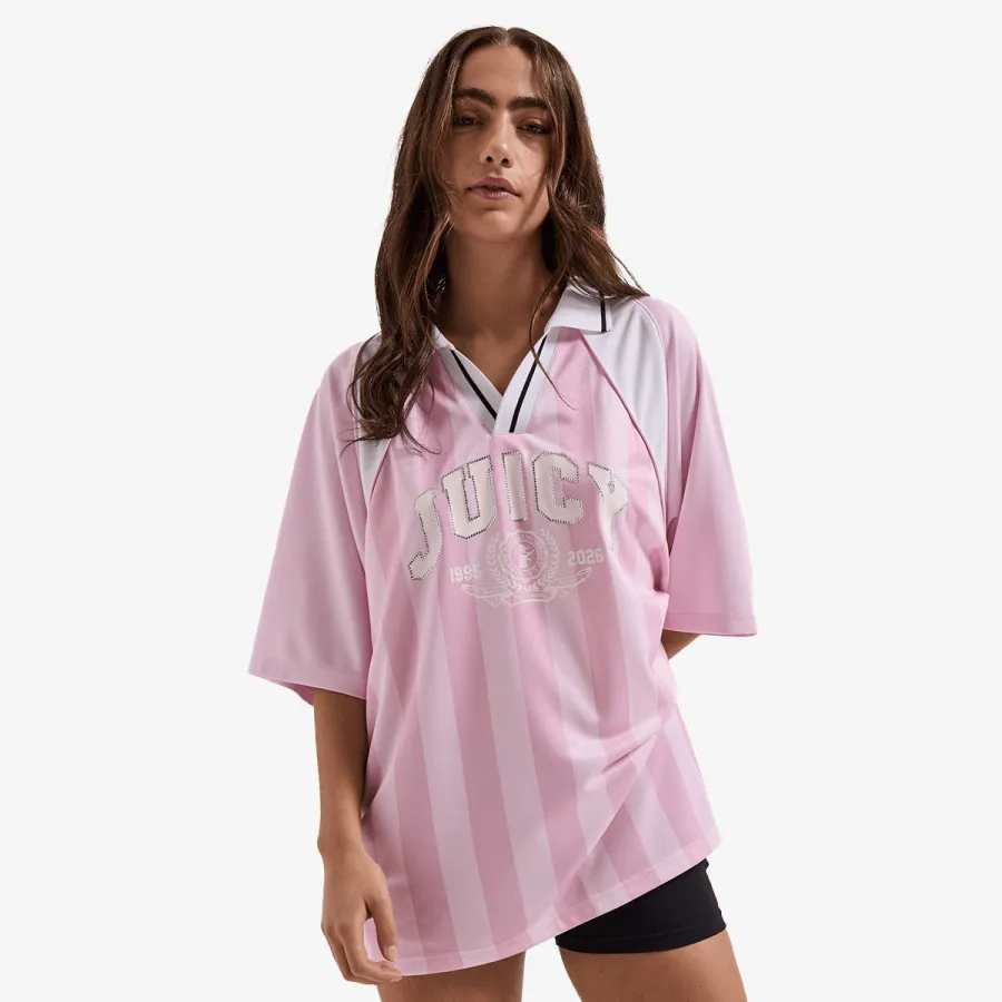 Juicy Couture Majica JUICY FOOTBALL POLO 