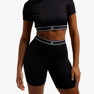 Juicy Couture Šorc RAYON RIB CYCLING SHORTS 