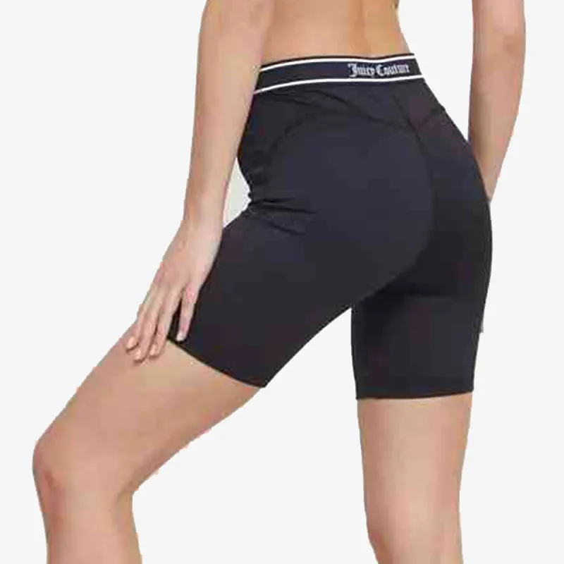 Juicy Couture Šorc RAYON RIB CYCLING SHORTS 