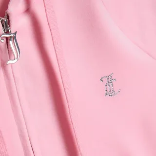 Juicy Couture Dukserica CLASSIC VELOUR HOODIE WITH JUICY  LOGO 
