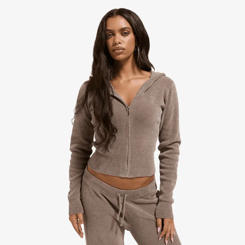 Juicy Couture Dukserica MAYA KNIT HOODI 