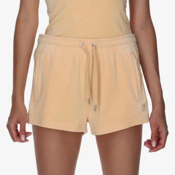 JUICY COUTURE Šorc JUICY COUTURE Šorc VELOUR TRACK SHORTS WITH DIAMANTE BRANDI 