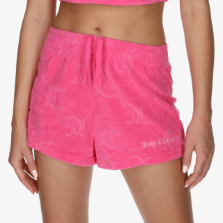 Juicy Couture Šorc TAMIA TOWELLING SHORTS 
