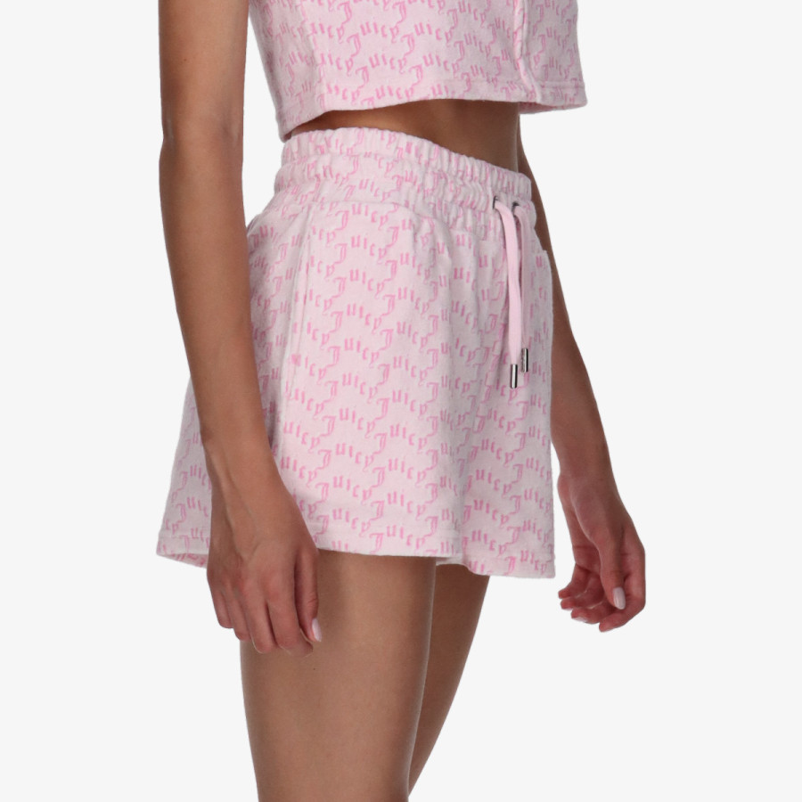 Juicy Couture Šorc TOWELLING SHORT WITH MONOGRAM 