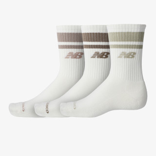 New Balance Čarape Everyday Stripe Midcalf 3 Pack 