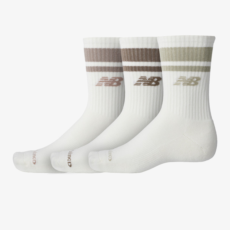 New Balance Čarape Everyday Stripe Midcalf 3 Pack 