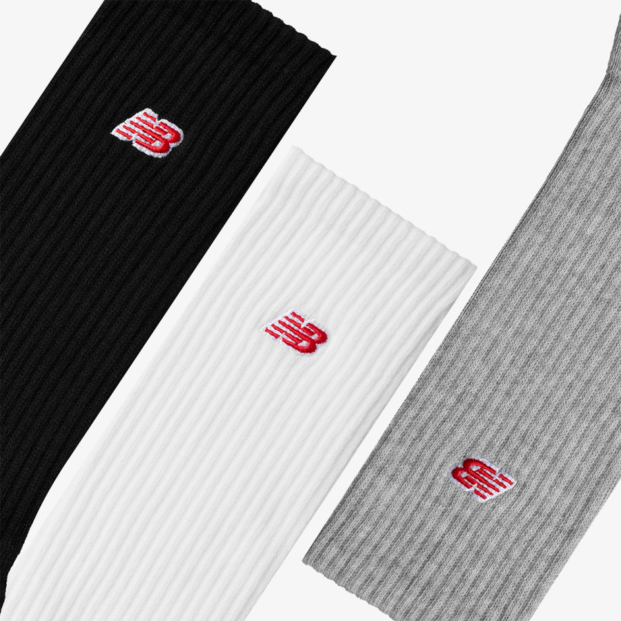 New Balance Čarape Patch Logo Crew 3 Pack 