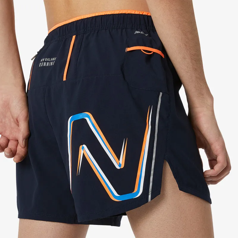 New Balance Šorc Impact Run 5 Inch Short 