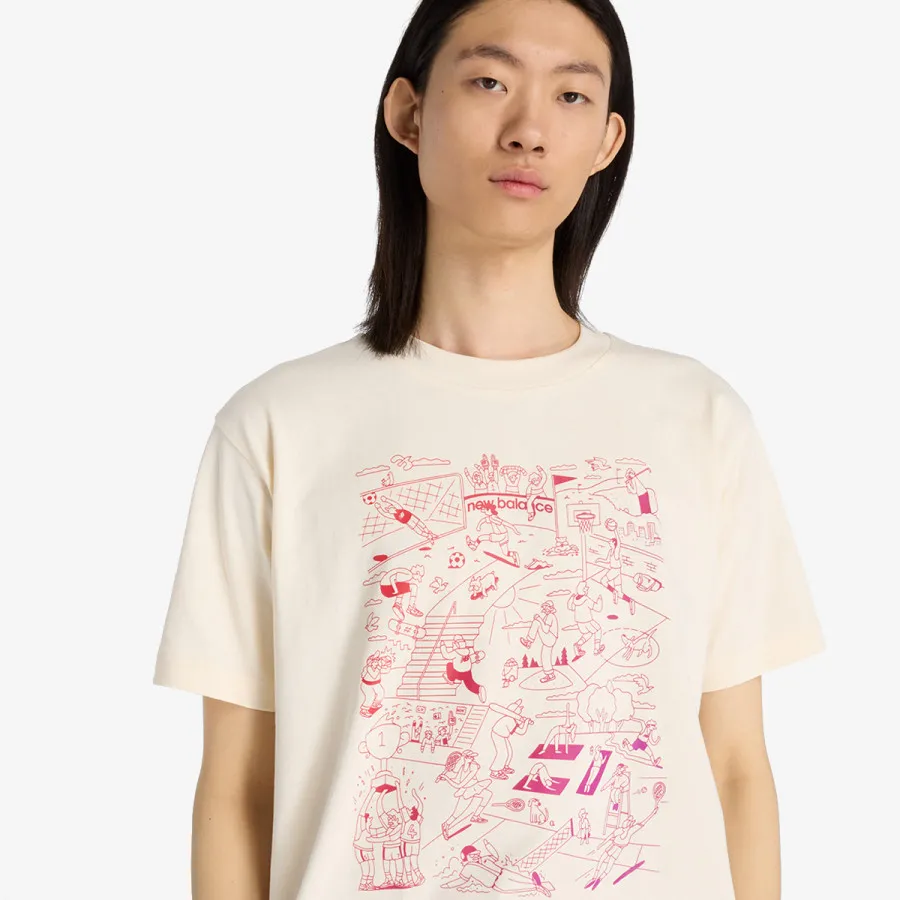 New Balance Majica S/S Top 