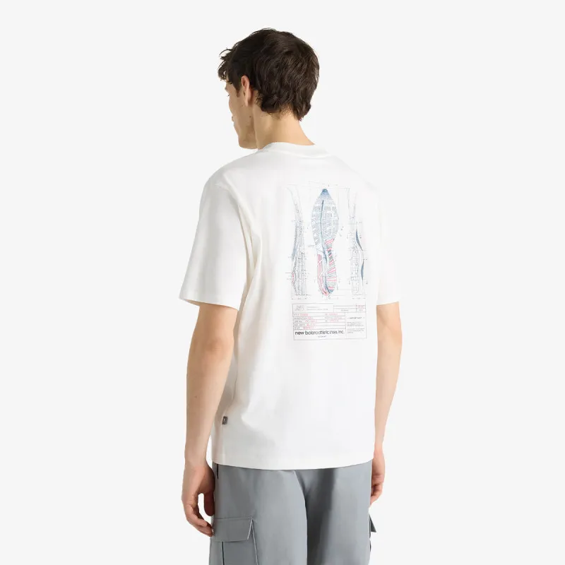 New Balance Majica Archive Blueprint T-Shirt 