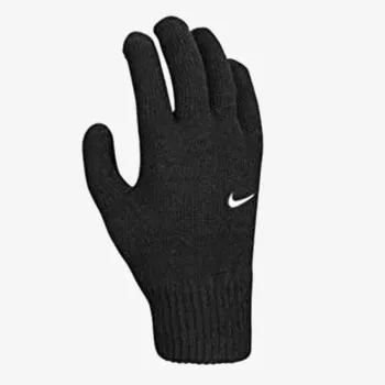 NIKE Rukavice NIKE YA SWOOSH KNIT GLOVES 2.0 BLACK/WHI 