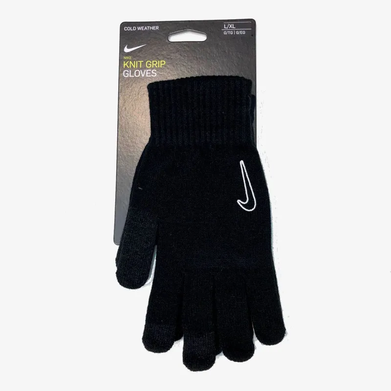 Nike Rukavice NIKE YA SWOOSH KNIT GLOVES 2.0 BLACK/WHI 
