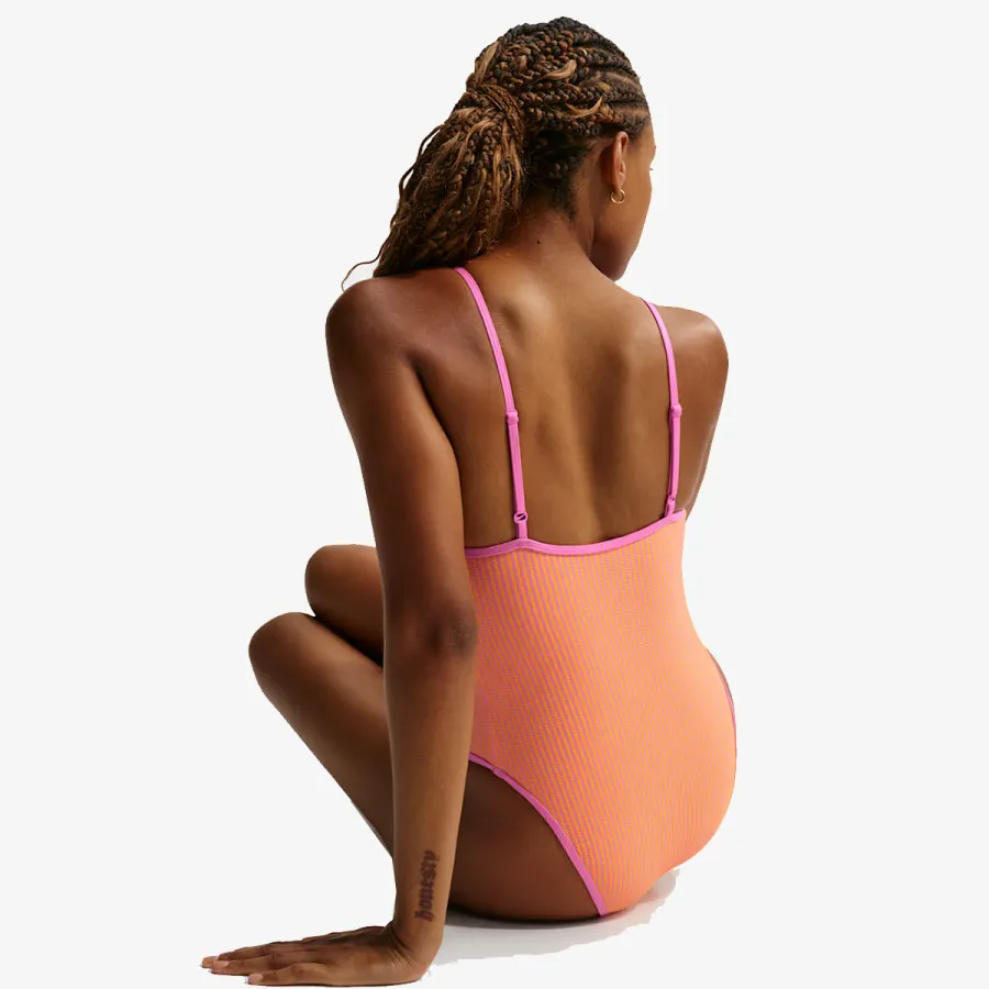 Nike Jednodijelni kupaći kostim SQUARE NECK ONE PIEC 