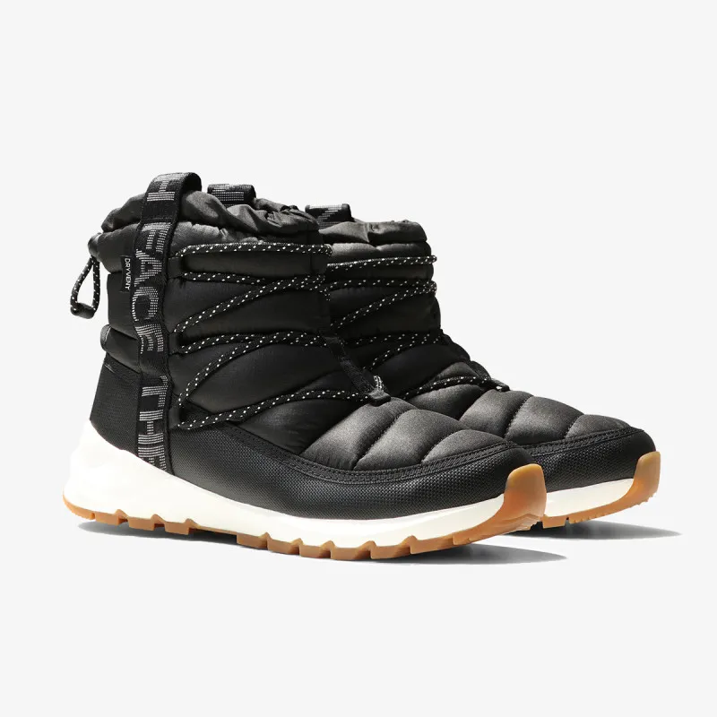 THE NORTH FACE Čizme W THERMOBALL LACE UP WP TNF BLACK/GARDEN 
