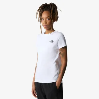 The North Face Majica W S/S REDBOX TEE TNF WHITE 