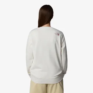 The North Face Dukserica W DREW PEAK LIGHT CREW 