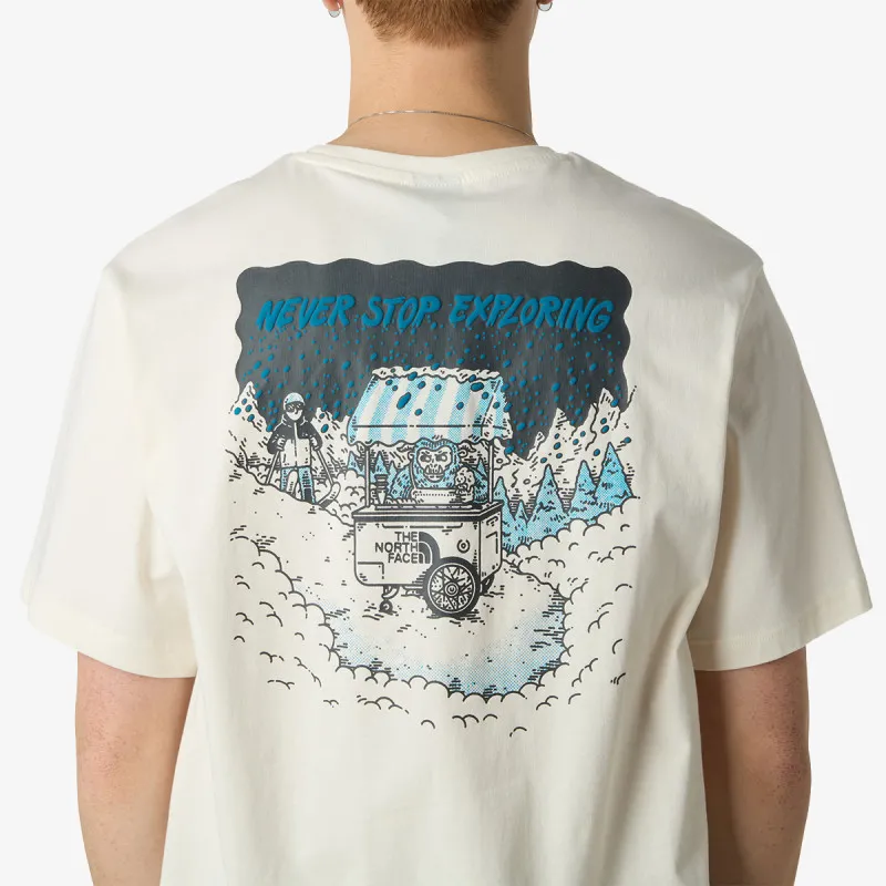 The North Face Majica U POWDER DAYS RELAXED S/S TEE-GRAPHIC 