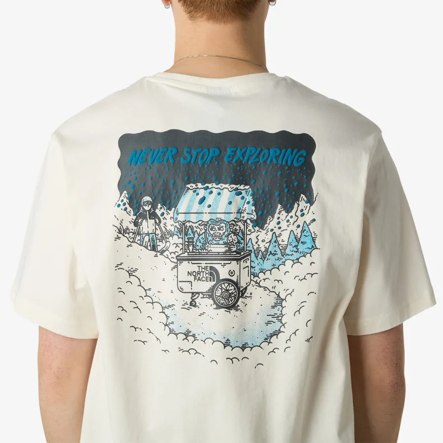 The North Face Majica U POWDER DAYS RELAXED S/S TEE-GRAPHIC 