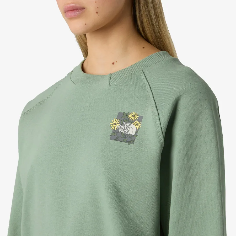 The North Face Džemper W CONNECT RELAXED CREW SWEATSHIRT-GRAPHI 