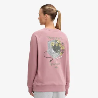 The North Face Džemper W CONNECT RELAXED CREW SWEATSHIRT-GRAPHI 