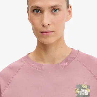 The North Face Džemper W CONNECT RELAXED CREW SWEATSHIRT-GRAPHI 