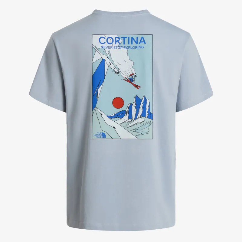 The North Face Majica MOUNTAIN CELEBRATION REGULAR SHORT 