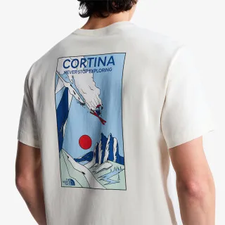 The North Face Majica MOUNTAIN CELEBRATION REGULAR SHORT 