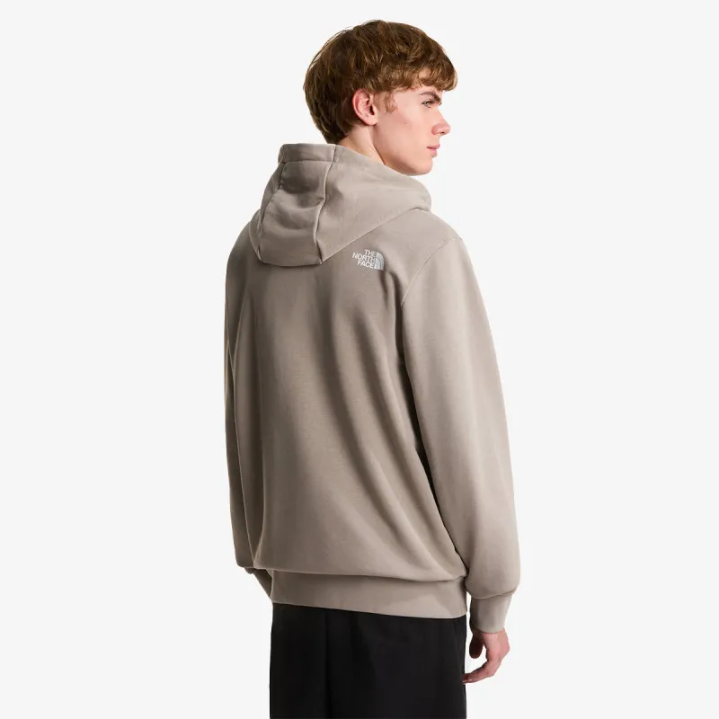 The North Face Dukserica SIMPLE DOME LIGHT REGULAR FULL ZIP 