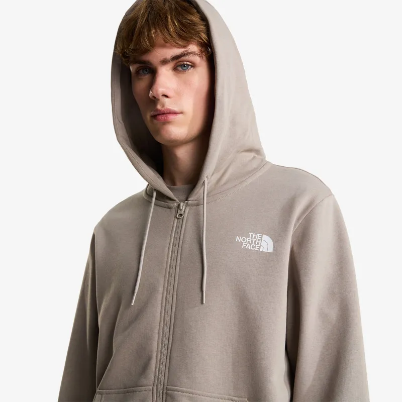 The North Face Dukserica SIMPLE DOME LIGHT REGULAR FULL ZIP 
