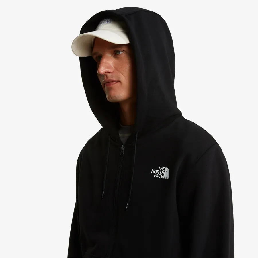 The North Face Dukserica SIMPLE DOME LIGHT REGULAR FULL ZIP 