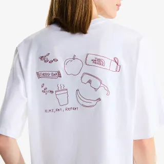 The North Face Majica W HIKE PICNIC BOXY SS TEE-GRAPHIC 