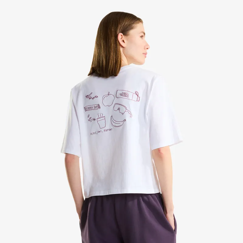 The North Face Majica W HIKE PICNIC BOXY SS TEE-GRAPHIC 