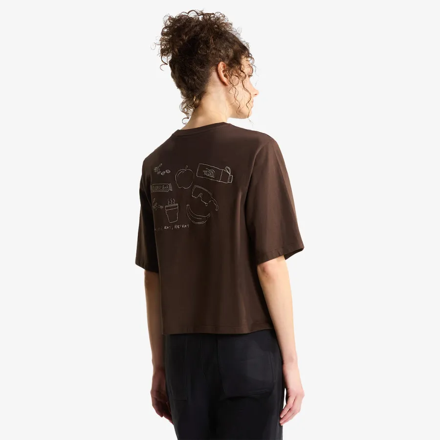 The North Face Majica W HIKE PICNIC BOXY SS TEE-GRAPHIC 