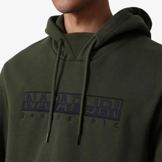 NAPAPIJRI Dukserica BERBER H 2 GREEN DEPTHS 