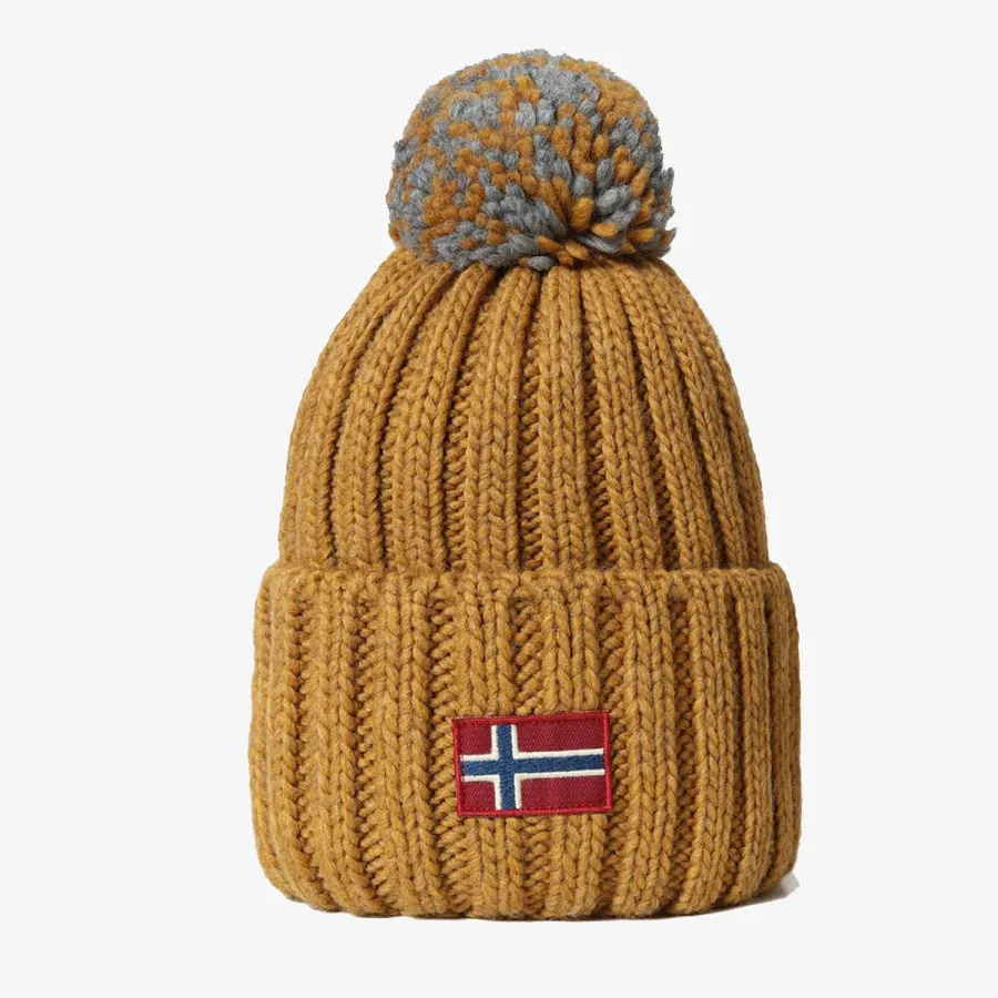 Napapijri Kapa SEMIURY W 2 WOOD BROWN 