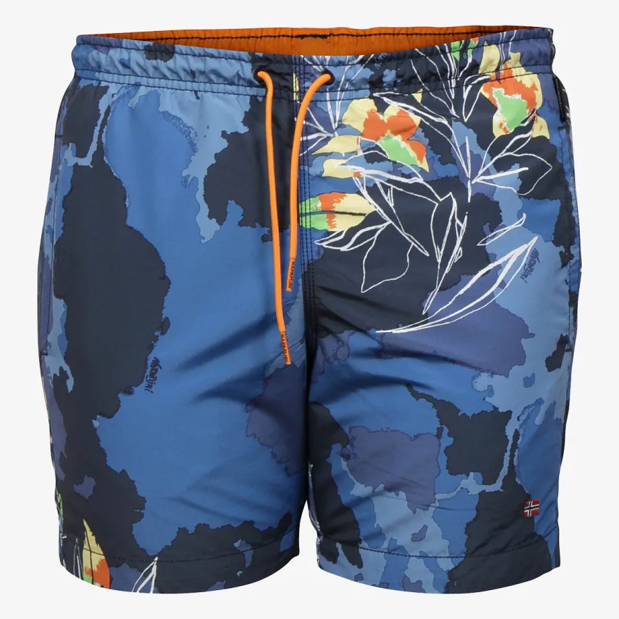 Napapijri Šorc V-VAIL BLUE AOP F9D 