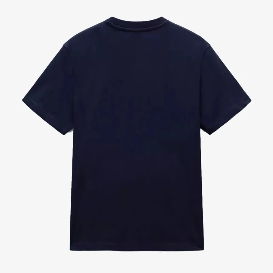 Napapijri Majica S-BOX LOGO SS 176 BLU MARINE 