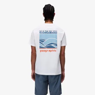 Napapijri Majica S-SOVANA SS 206 WHITE HERON 