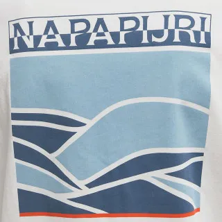Napapijri Majica S-SOVANA SS 206 WHITE HERON 