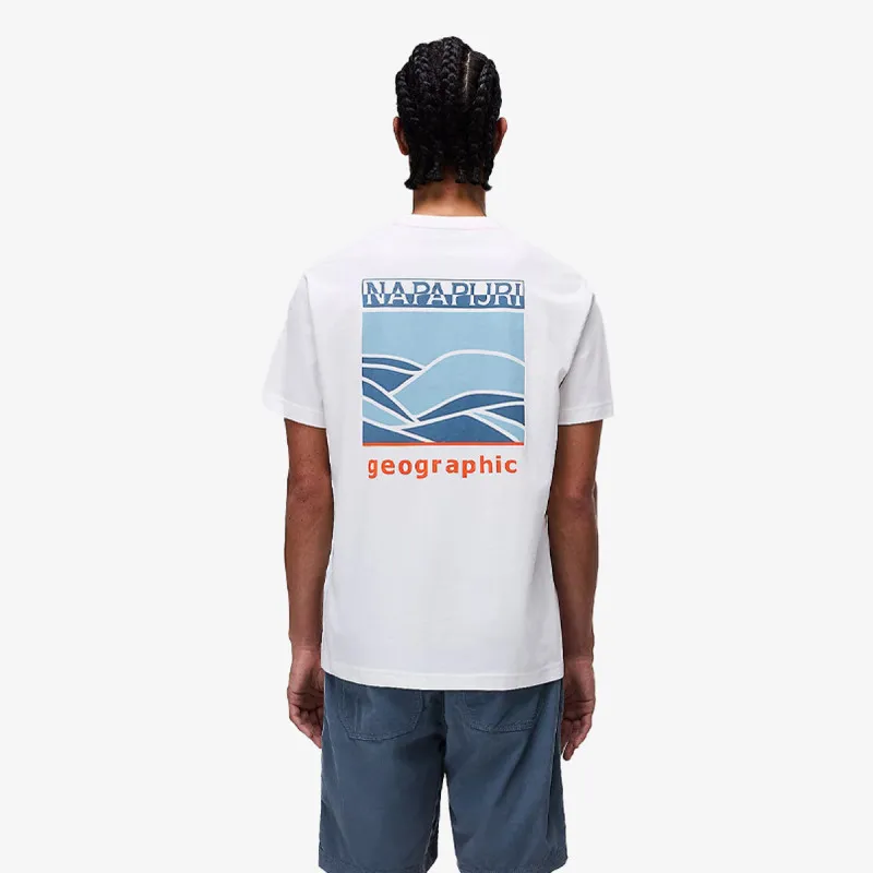 Napapijri Majica S-SOVANA SS 206 WHITE HERON 
