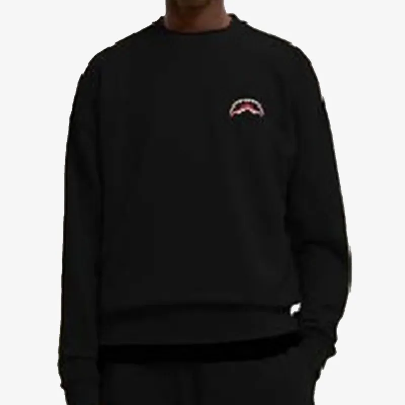 Sprayground Dukserica BLOCK PARTY CREWNECK BLK
