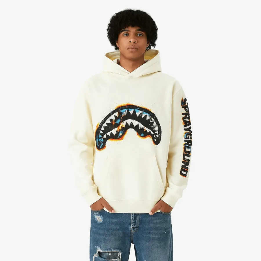 Sprayground Dukserica OXIDIZED SHARK HOODIE IVO